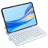 Inateck iPad 10 Generation Hülle mit Tastatur, für iPad 11 Gen. A16 2025 11 Zoll, Air 11 Zoll M3/M2 (2025/2024),Air 5/4, Pro 11 4/3/2/1,QWERTZ,Ultraleichte Tastatur mit Stifthalter,AirTap BK2007