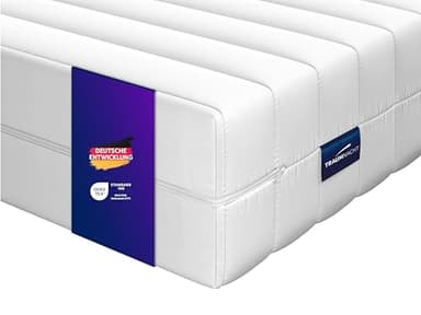 Traumnacht XXL Orthopädische 7-Zonen Tonnentaschenfederkernmatratze, 22cm Matratzenhöhe, Härtegrad 3 (H3), 140 x 200 cm, Öko-Tex zertifiziert, produziert nach deutschem Qualitätsstandard