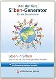 ABC der Tiere – Silben-Generator für die Grundschule (CD-ROM), Einzellizenz: Lese-Futter für Lese-Anfänger selbst erstellen: Silben-Generator für die Grundschule, Einzellizenz