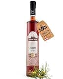 Hödl Hof Zirben-Schnaps 0,5L I Hochwertiger Zirbenschnaps aus steirischen Zirbenzapfen I Feinster Premium-Schnaps mit süßbitteren & würzigen Holznoten I Edle Spirituose 25% vol