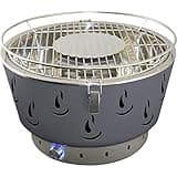 JAK BBQ Airbroil XL J 101 Holzkohlegrill Grau Tischgrill Holzkohlegrill mit regulierbarer Belüftung inklusive Transporttasche Outdoor Campinggrill