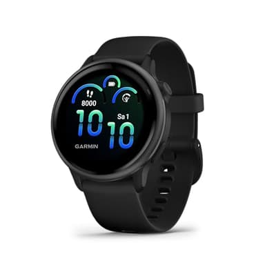 Garmin vívoactive 6 42mm - Fitness-Smartwatch, 1,2"-AMOLED-Touchdisplay, bis zu 11 Tage Akkulaufzeit, 80+ Sport-Apps, Trainingsoptionen, Gesundheitsfunktionen, Smart Notifications, GarminPay