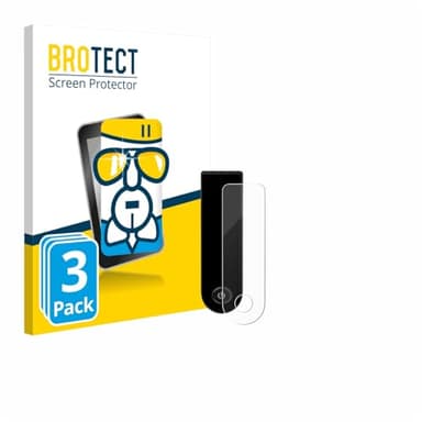 BROTECT 3 Stück Schutzglas für Xiaomi Electric Scooter 5 Max Schutzfolie Panzer Folie Glas Displayschutz Made in Germany [ 9H, Anti-Fingerprint]
