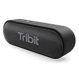 Tribit Bluetooth-Lautsprecher, XSound Go-Lautsprecher mit 16W lautem Klang und tieferem Bass, 24 Stunden Spielzeit, IPX7 wasserdicht, Bluetooth 5.0 TWS Pairing
