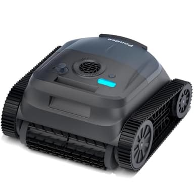 Pondee X5 Poolroboter Boden und Wand, Kabelloser Poolsauger mit Wandklettern,Intelligente Routenplanung, 180 Min Laufzeit, Smart Precision Docking™, Poolreiniger für Eingelassene Pools bis zu 300 m²