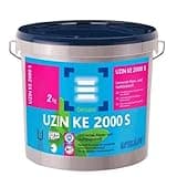 UZIN KE 2000 S Universal-Nass- und Haftklebstoff KLEBER für Vinyl- PVC Kraftvoll Universalklebstoff für alle gängigen Bodenbelagsarten (2 KG)
