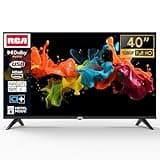 RCA Fernseher 40 Zoll (100 cm) Full HD LED TV mit Triple Tuner (DVB-T/T2-C-S/S2), USB Media Player, HDMI, CI/CI+, Hotelmodus (2024)