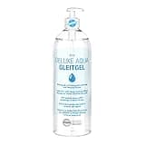 EIS Deluxe Aqua Gleitgel | Gleitmittel für Analverkehr & Sex | Wasserbasiertes Gleitgel für Frauen & Männer | Ideal für Sexspielzeug & Kondome | Stimulierend und wasserbasiert | Transparent | 1L