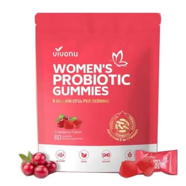 Probiotika für Frauen mit 3-fach Wirkung - 2 Mrd. KBE für pH-Balance, gesunde Darmflora & Schönheit von innen (1)