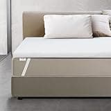 Matratzen Topper und antimykotisch 120x200cm Memory Foam H3 | Orthopädische Matratzentopper, belüftet | Matratzenauflage 6 cm | Gepolstert, mit abnehmbarem Bezug