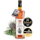 ERBER Tiroler Zirbener 30% vol. 1lt Zirbenschnaps für Genießer Geschmack der Alpen Zirbenzapfen naturrein Geschenke für Männer Geschenke für Frauen Weihnachtsgeschenke Geburtstagsgeschenk Geschenkset