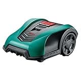 Bosch Indego 400 06008B0001 Roboter Elektrischer Rasenmäher, kabellos, Mulchfunktion, Schwimmbadsauger Schnitt 19 Cm