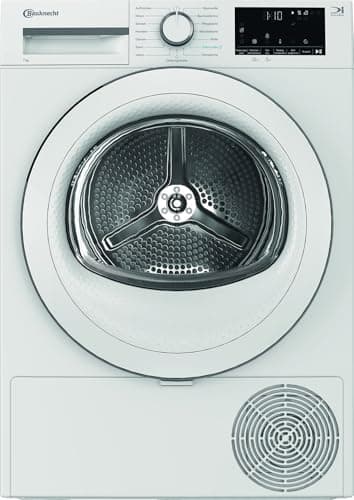 Bauknecht BT 7RC WW Wärmepumpentrockner /7 kg/EEK C/Precision Dry - Intelligentes Trocknen/Slim Wäschetrockner, weiss