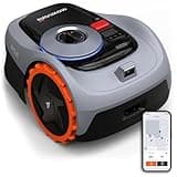 Navimow i105E Mähroboter ohne Begrenzungskabel, Empf. 500 m², Max. 600 m², RTK+Vision Rasenmäher Roboter Testsieger, Igelschutz Rasenroboter, KI Auto Kartierung, Virtuelle Begrenzung, Mehrzonen