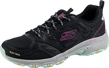 Skechers Damen Hillcrest Pure Escapade Walking-Schuh, Schwarz Multi, 40 EU
