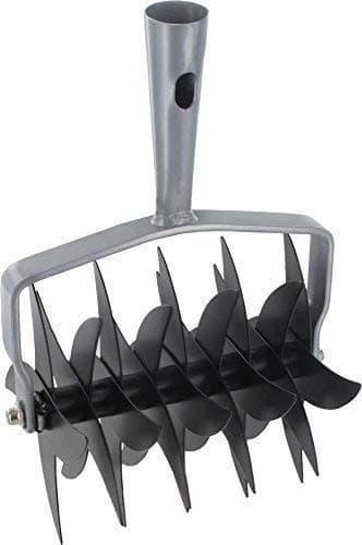 TRIUSO Rollkultivator 16 cm mit 18 versetzten Messerklingen - Gartenkultivator