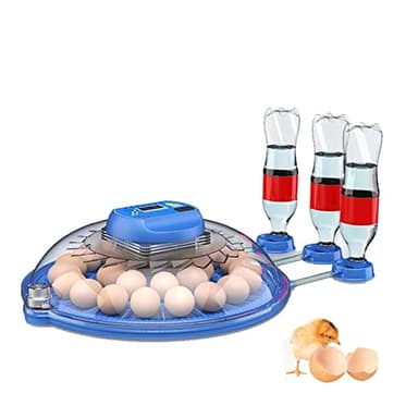 Brutautomat Vollautomatisch, 26 Eier Inkubator Vollautomatisches Wenden Brüter Farm Vogel Wachtel Huhn Geflügel Farm Hatcher Turner Inkubationswerkzeuge , Hühnerstall ,Inkubator Hühner ,Wachtel