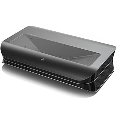 AWOL VISION LTV-2500 Projektor 4K 3D RGB Beamer, UHD Ultrakurzdistanz Beamer, 150'' Bild Laser TV, 3D-Unterstützung, HDR10+, Dolby Atmos, Kurzdistanz-Projektor