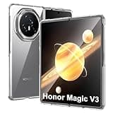 Heioloo Hülle für Honor Magic V3 Schutzhülle Case Ultradünn und Ultraleicht Transparente PC-Shock Absorption passt Kompatibel mit Honor Magic V3 Hülle - Transparent