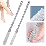 LETTERASHQP Fußwaschbürste Zehenbürste Fußbürste für die Dusche Reinigungsbürste Fußbürste Fussbürste Rücken Eincremehilfe Duschbürste Badebürste mit Langem Stiel Zehenreiniger mit Langem Stiel