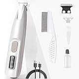 Paw Trim Pro, Pfotentrimmer Für Hunde, Schermaschine Hund, Leise Wasserdicht Hundepfoten Trimmer Für Pfoten, Augen, Ohren, Gesicht, Körp