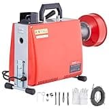 VEVOR 250W Rohrreinigungsmaschine Rohrreinigungsgerät 20mx15,8mm/4,6mx9,5mm