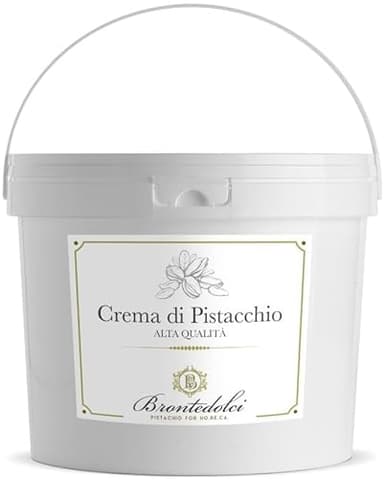 Brontedolci - Pistaziencreme mit 40% Pistazien - Aus Sizilien (Ätna) - (3, Kilogramm)