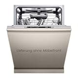 Midea SV 5.14K14C Geschirrspüler Vollintegriert 60cm, 14 Maßgedecke, Spülmaschine Unterbaufähig mit WIFI, 8 Programme, 44 dB, Automatische Türöffnung, 0-24H Startverzögerung, Inox