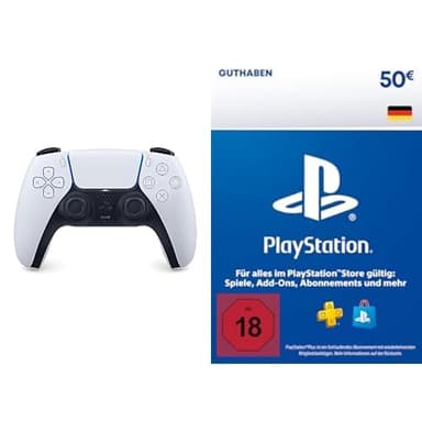 Playstation DualSense Wireless-Controller + 50 Store Guthaben | PSN Deutsches Konto [Code per Email]