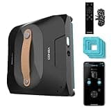 Cecotec Robot Fensterreiniger Conga Windroid 1390 Double Spray Connected 3in1; Sprüht, reinigt und trocknet, Doppelspray, APP, Fernbedienung, 8Modi, Aktionsradius 7,5m, Sicherheitskordel, Reinigungsse