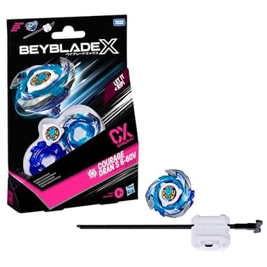 Hasbro Beyblade X Courage Dran S 6-60V CX Starter Pack, Kreisel und Starter