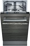 Siemens SR61IX05KE iQ100 Vollintegrierter Geschirrspüler, 78 kWh, 9 MGD, Smart Home kompatibel via Home Connect, varioSpeed, infoLight Betriebsanzeige