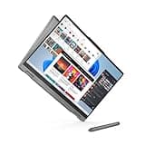 Lenovo IdeaPad 5 2-in-1 AI Laptop | 16" 2K Touch OLED Display | AMD Ryzen 7 8845HS | 16GB RAM | 1TB SSD | AMD Radeon Grafik | Windows 11 Home | QWERTZ | grau | 3 Monate Premium Care