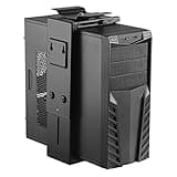 HumanCentric Verstellbare PC-Halterung und CPU-Halterung, PC-Halter unter dem Schreibtisch, Computerhalterung, passend für die meisten PC- oder Computergehäuse, Turmhalterung, PC-Untertischhalterung