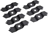 7 X Vertikutierer Messer für AL-KO 32 38 E P VLE VLB Comfort Combi-Care Grizzly / 462219 460773 460303