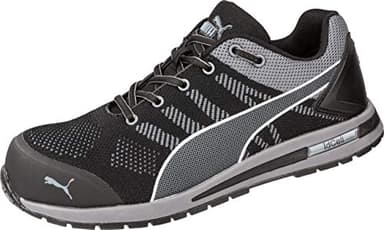 Puma Safety Unisex Pu643160-46 Leichtathletik-Schuh, schwarz-grau, 46 EU