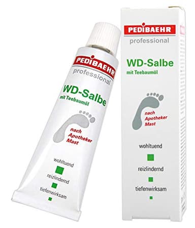 WD Salbe mit Teebaumöl, Fusscreme, professionell eingewachsene Nägel, PediBaehr, 30ml