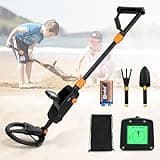 Metalldetektor für Kinder, Sunowl Metalldetektor Kinder mit LCD und Tonanzeige, Hochempfindlicher Metalldetektor mit Wasserdichter Suchspule, Kinder Metalldetektor für Kinder zur Metallsuche