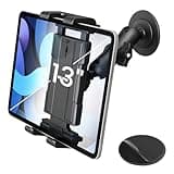 OHLPRO Tablet Wandhalterung, 360° Drehbar Kein Bohrer Tablet Halter mit 3M Kleben, für 5-13'' iPad/Galaxy Tab/eReader/Smartphone, ipad Halterung Wand Universal Auto Windschutzsche, Tischplatte, Wall