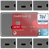 valonic TÜV geprüfte RFID Blocker Schutzhülle - 6 Stück - Sicherheit gegen Datenklau - NFC Schutzhüllen - Kartenhülle für Kreditkarten und EC Karten, EC Kartenhülle für Bankkarten