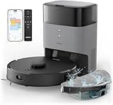 AIRROBO T20+ Saugroboter mit Wischfunktion, 3.5L Staubsauger Roboter mit Absaugstation, 180Min Laufzeit, LiDAR Navigation, Starke Saugkraft ideal für Teppich und Tierhaare, APP Steuerung