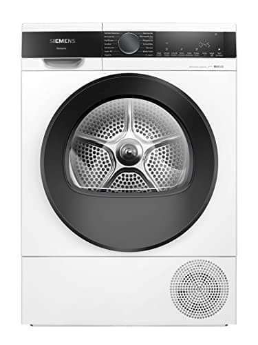Siemens WQ35G2D00 iQ500 Wärmepumpen-Trockner 8 kg, autoDry für schonendes & präzises Trocknen, speedPack für kürzere Laufzeiten, softDry-Trommelsystem, Selbstreinigender Kondensator, Weiß
