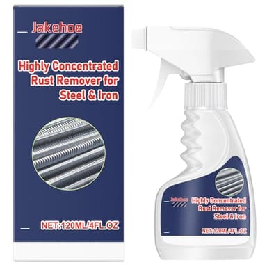 Hochleistungs-Rostlöser für Metall, leistungsstarker Rostlöser für Stahl, Reiniger zur Rostentfernung von Möbeln, Sofort Rostlöse Spray, Entfernt effektiv Rost von Metalloberflächen