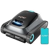 (2025 Upgrade) AIPER Scuba S1 Poolroboter Boden und Wand, Wasserlinienreinigung, 3μm Ultrafeiner Filter, 180 Min. Akkulaufzeit, 15900LPH Leistungsstarker Poolsauger mit APP, Für Eingelassene Pools