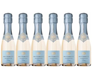 Brut Dargent – Free Chardonnay, alkoholfreier Schaumwein Piccolo (6 x 0,20 l)