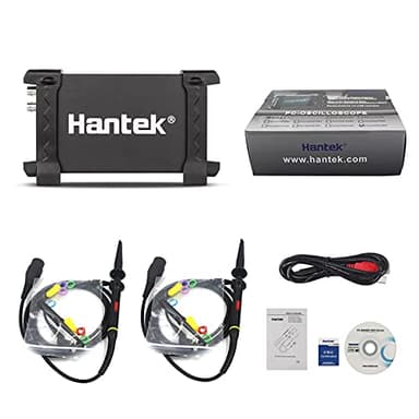Hantek 6022BE 2-Kanal-USB-Digital-Speicher-Oszilloskop, 20 MHz, PC-basiert, 48 MSa/s
