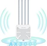 WLAN-Repeater, Lange Reichweite, für den Außenbereich, leistungsstarker WLAN-Signalverstärker, WLAN-Antenne, WLAN-Extender, 6 Wavlink AX3000 Mesh – Outdoor PoE WLAN-Zugangspunkt – ideal für große