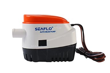 LIGHTEU®, Seaflo 12V 750GPH automatische Bilgenwasserpumpe, 3A mit integriertem Schwimmerschaltersystem, kein separater Schwimmerschalter erforderlich