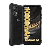AGM H MAX Outdoor Handy Ohne Vertrag 4G, 10000 mAh Robust Smartphone Android 14, 4GB+128GB, 6.56zoll HD+ Baustellenhandy IP68/ Face ID/Dual SIM/NFC