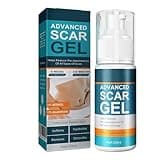 VARKAGE 50ml Narbensalbe nach Op, Silikon Narbengel, Narbencreme nach Op für C-Sektion, Operationen, Verbrennungen, Keloid, Akne, Scar Gel That Can Be Used With Scar Tape